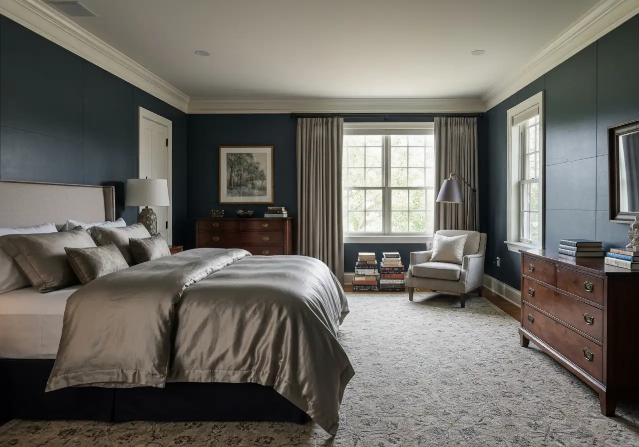 The Slate Tile Bedroom