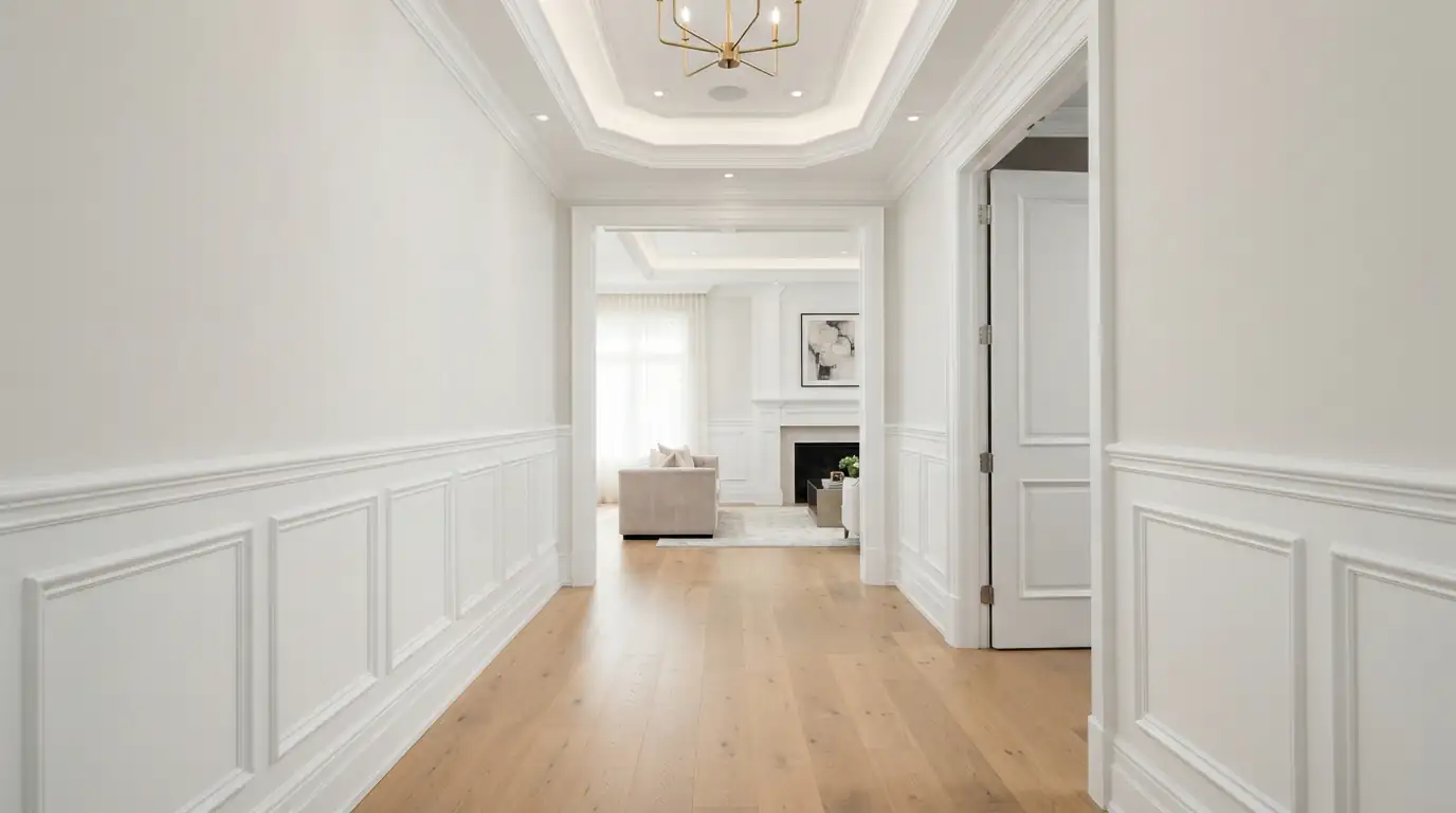 Fine Finish Painting Trim and Molding