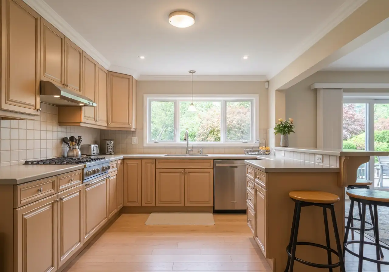 The Accessible Beige Kitchen