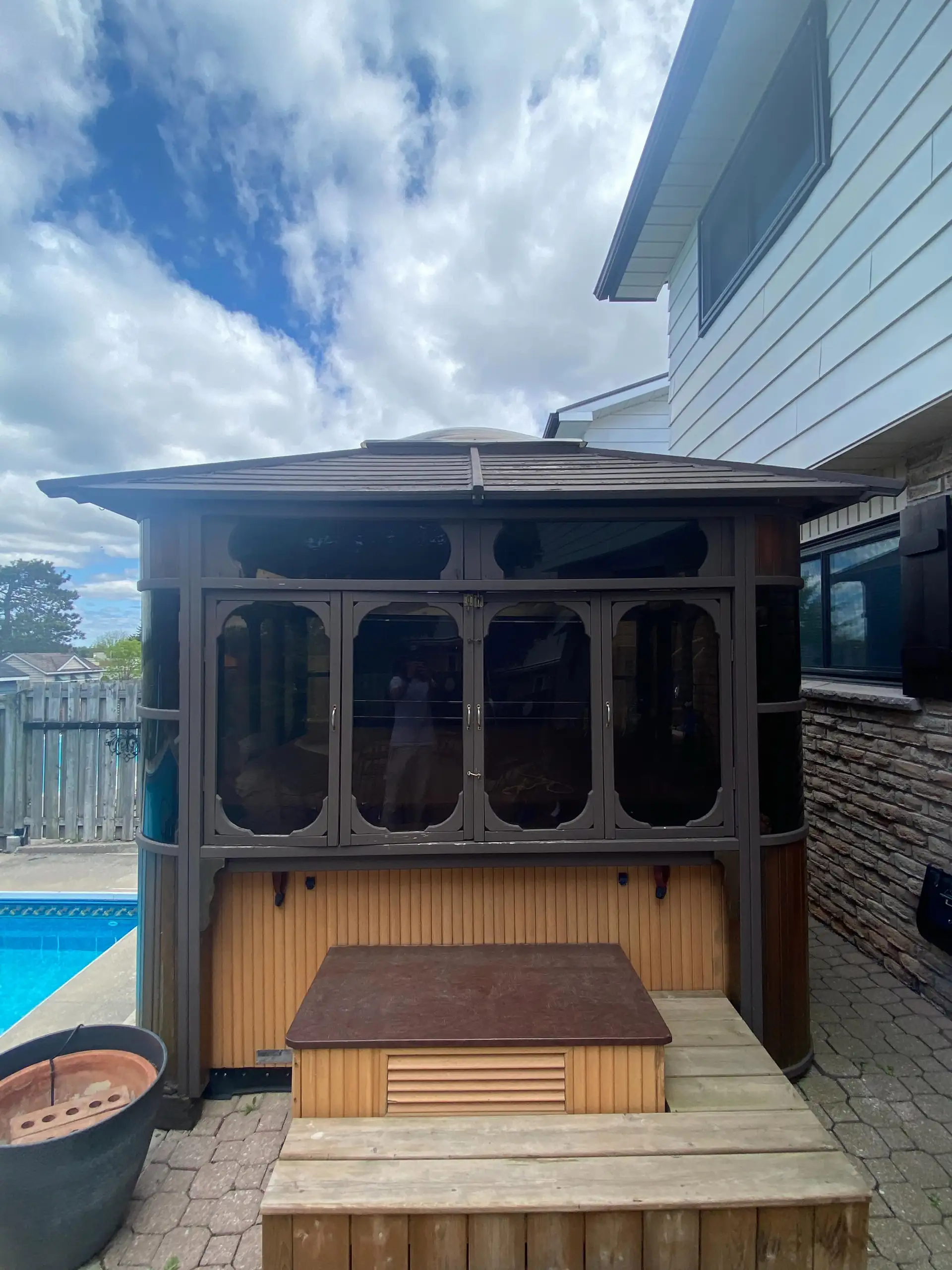 HOT TUB GAZEBO RESTORATION