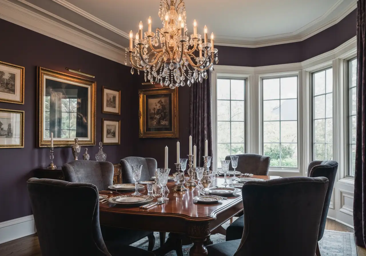 The Hale Navy Dining Room